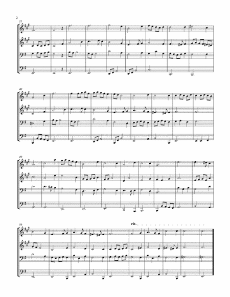 What Child Is This Brass Quartet Page 2