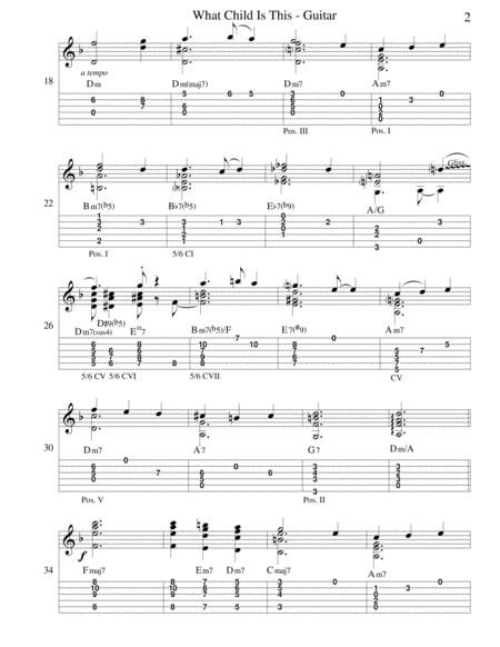 What Child Is This Guitar Page 2