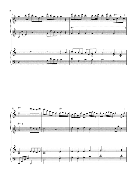 What Wondrous Love Is This 4 Hands Piano Page 2