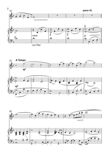 When A Child Is Born Violin Piano Page 2