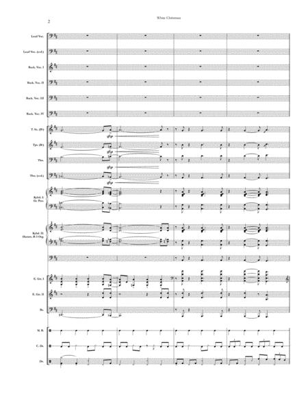 White Christmas Chicago Full Score Set Of Parts Page 2