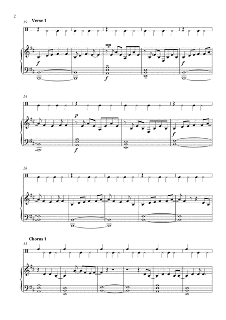 White Wedding Harp Solo Page 2