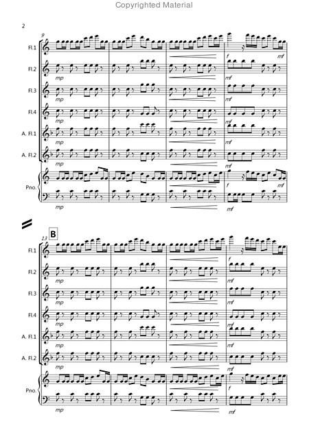 William Tell Overture For Flute Quartet Page 2