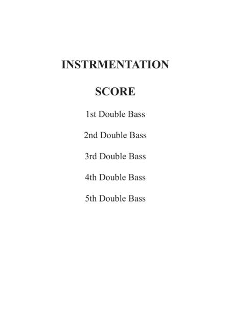 Wind Of Change For Double Bass Quintet Page 2