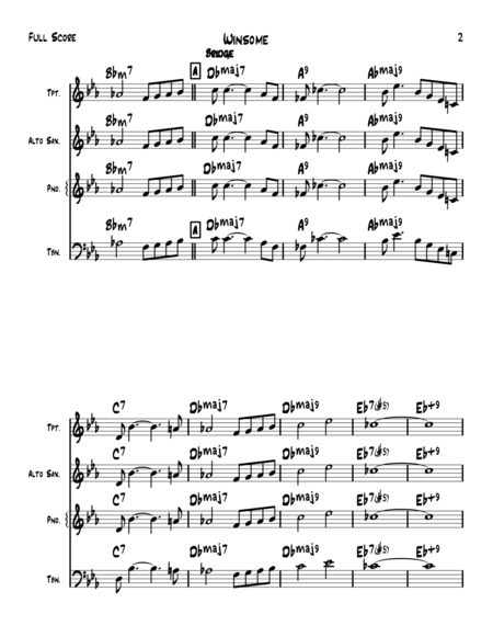 Winsome Lead Sheet Page 2