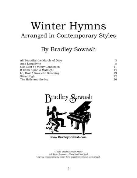 Winter Hymns Page 2