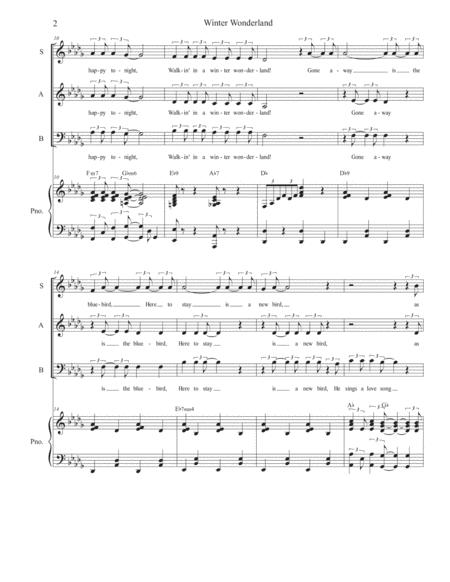 Winter Wonderland For Vocal Trio Sab Page 2
