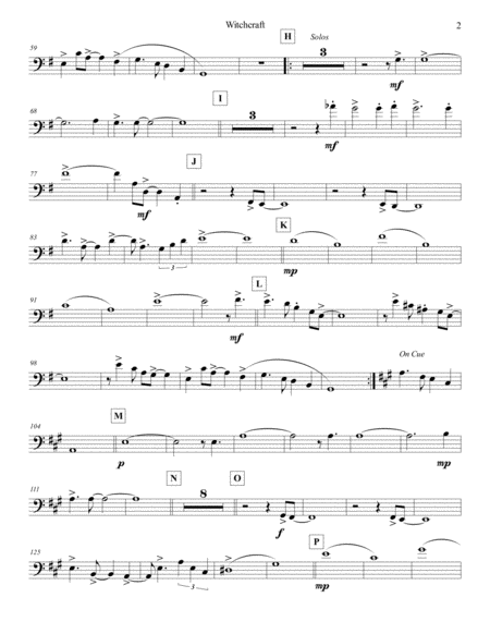 Witchcraft Cello Page 2