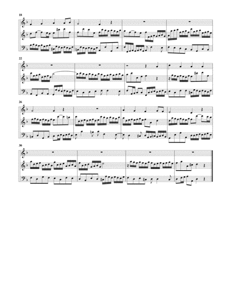 Wo Soll Ich Fliehen Hin Bwv 646 For Organ From Schuebler Chorales Arrangement For 3 Recorders Page 2