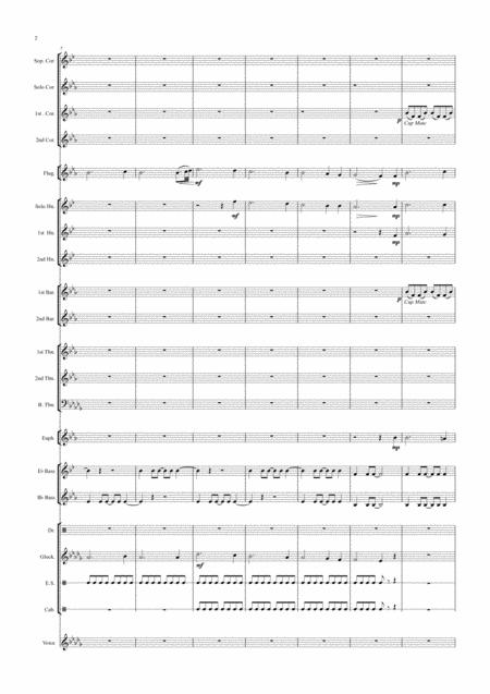 Wondrous Cross Rockingham For Brass Band And Optional Vocal Solo Page 2