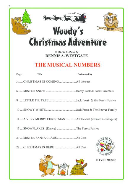 Woodys Christmas Adventure A New Original Christmas Musical Page 2