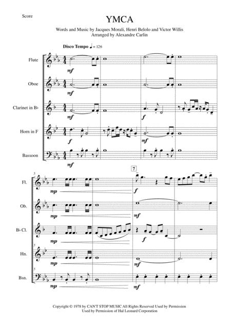 Y M C A Wind Quintet Page 2
