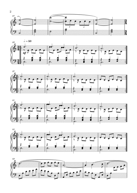 Yann Tiersen La Valse D Amlie Original Version For Piano Page 2