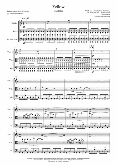 Yellow String Trio Page 2