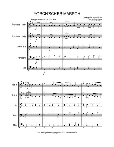 Yorch Scher Marsch Brass Quintet Page 2