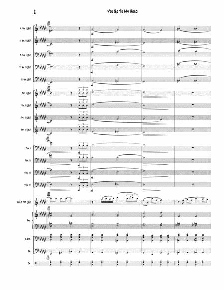 You Go To My Head Conrad Gozzo Full Score Set Of Parts Page 2