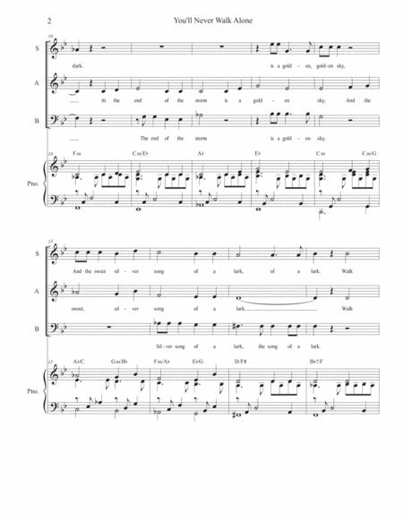 You Ll Never Walk Alone Vocal Trio Sab Page 2