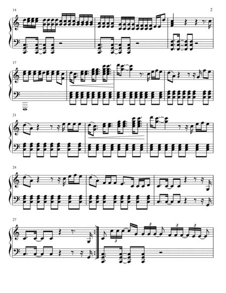 You Need To Calm Down Easy Piano Page 2