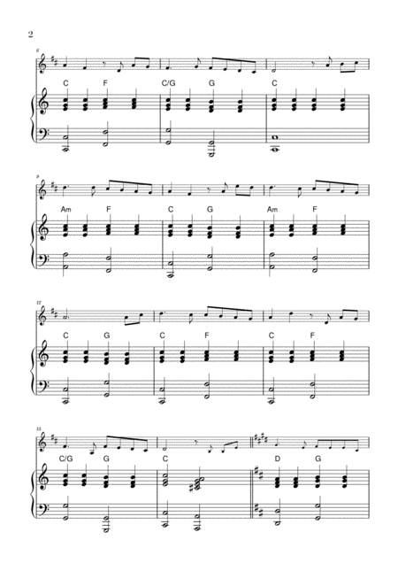 You Raise Me Up For Trumpet And Piano C Major Page 2