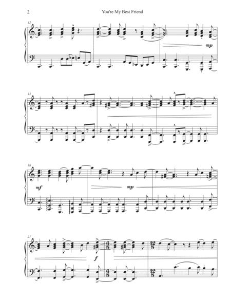 You Re My Best Friend Queen Solo Piano Arrangement Page 2