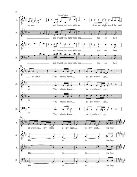You Re The Inspiration Satb Page 2