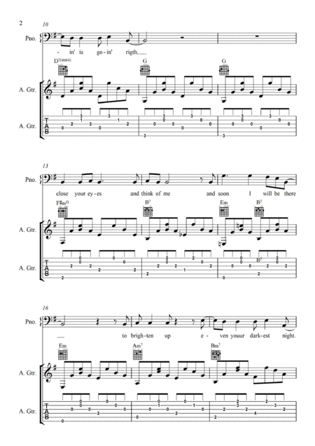 You Ve Got A Friend Carole King Vocals Male Guitar Page 2