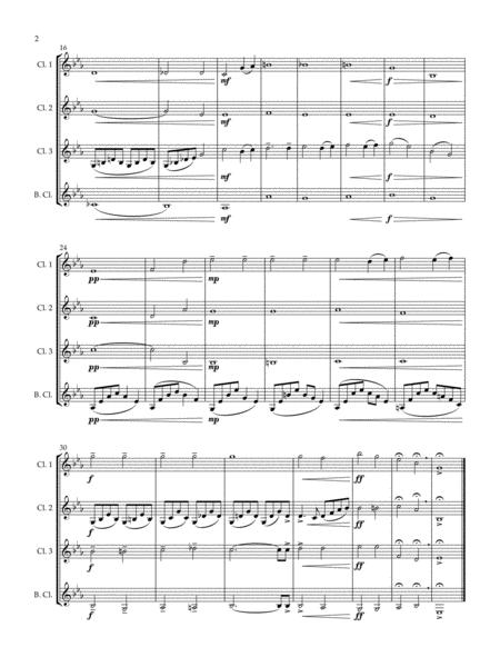 You Will Never Walk Alone Clarinet Quartet Page 2