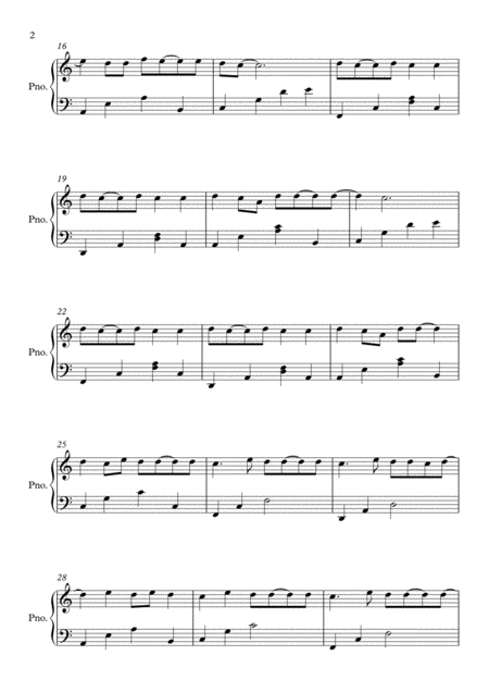 Young And Beautiful A Minor By Lana Del Rey Piano Page 2