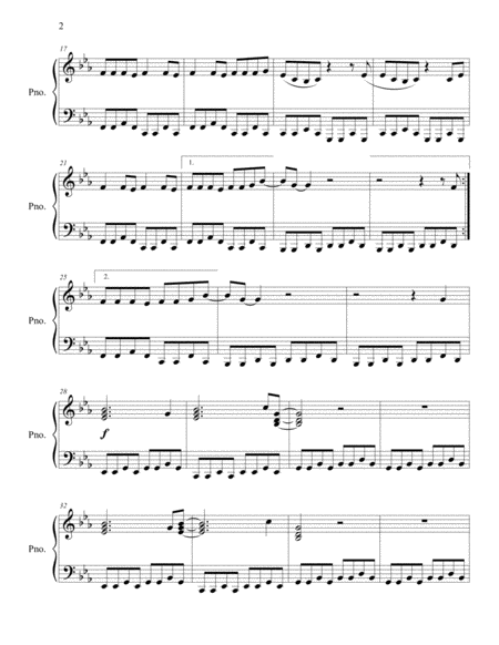 Young Turks Piano Solo Page 2