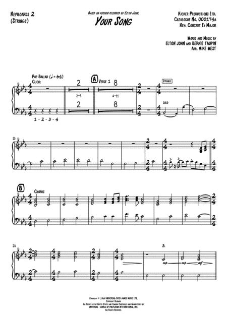 Your Song Keyboards 2 Page 2