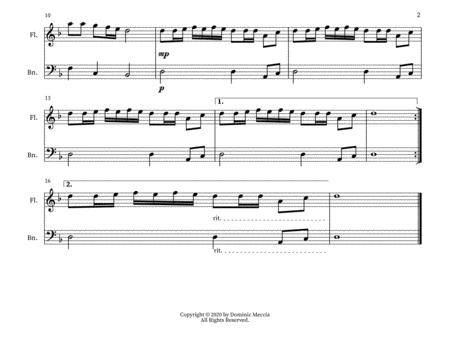 Zum Gali Gali Flute And Bassoon Duet Page 2