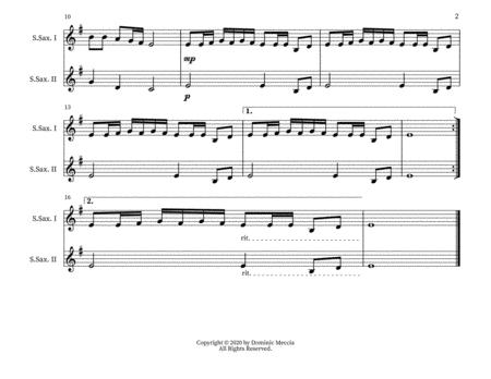 Zum Gali Gali Soprano Sax Duet Page 2