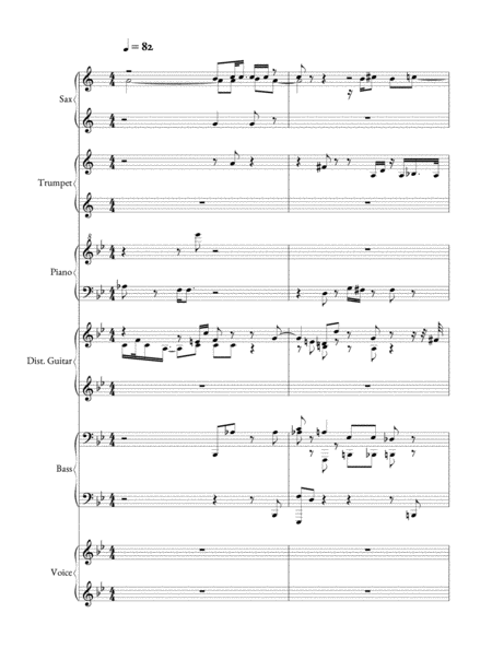 Free Sheet Music 02 Pista Terremoto