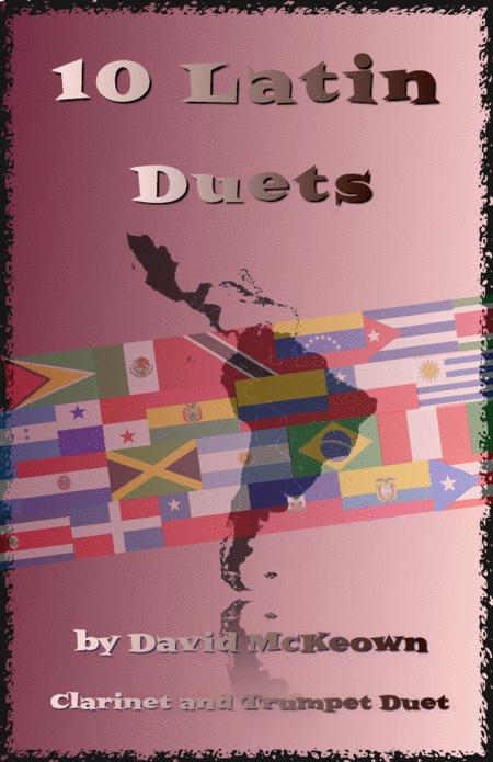 10 Latin Duets For Clarinet And Trumpet Sheet Music