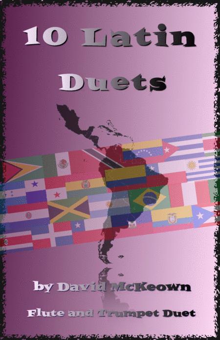 Free Sheet Music 10 Latin Duets For Flute And Trumpet