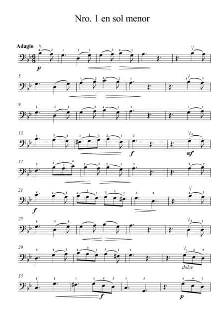 10 Piezas Breves Para Cello Solo Complete Book Sheet Music