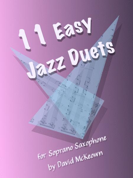 Free Sheet Music 11 Easy Jazz Duets For Soprano Saxophone