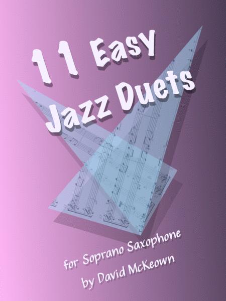 11 Easy Jazz Duets For Soprano Saxophone Sheet Music