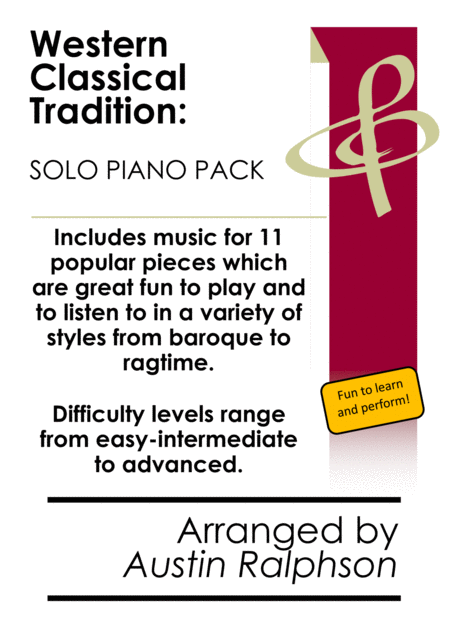 Free Sheet Music 11 Solo Piano Pieces For Fun Popular Classics Various Levels