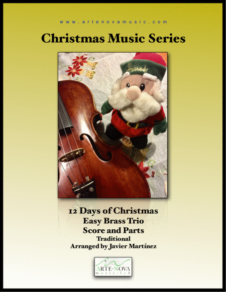 Free Sheet Music 12 Days Of Christmas Easy Brass Trio