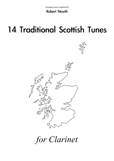 14 Traditional Scottish Tunes For Clarinet Sheet Music