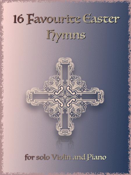 16 Favourite Easter Hymns For Solo Violin And Piano Sheet Music