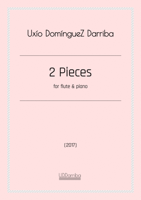 2 Pieces For Flute Piano Sheet Music