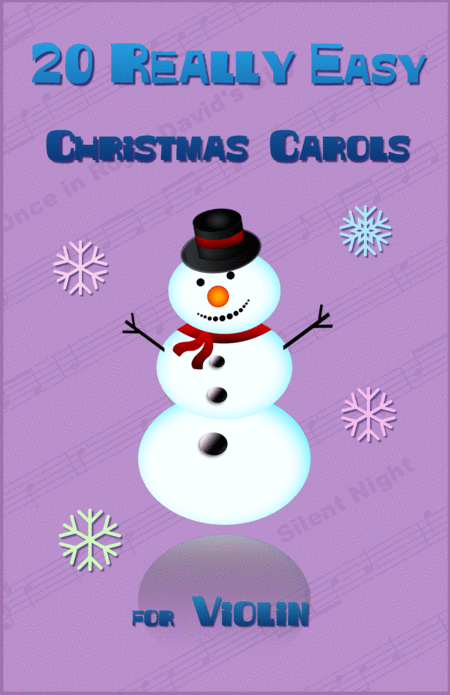 Free Sheet Music 20 Really Easy Christmas Carols For Violin