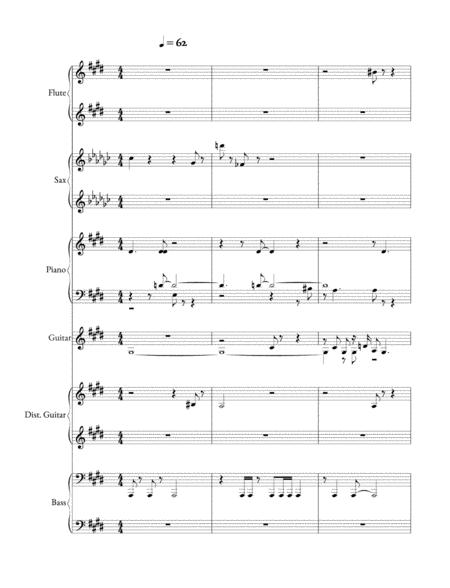 Free Sheet Music 20 Terremoto Muerte