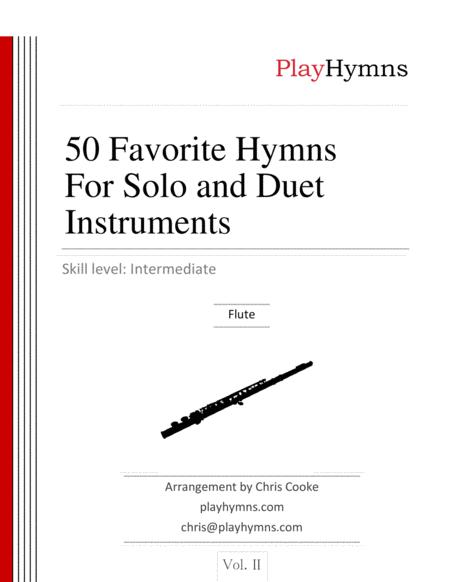 Free Sheet Music 50 Favorite Hymns For Solo And Duet Instruments Volume 2
