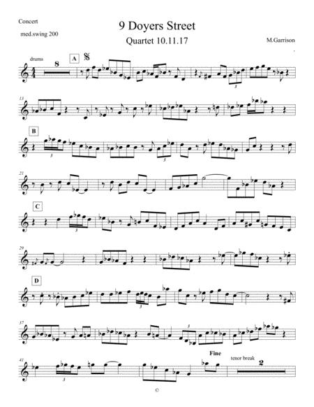 9 Doyers Street Sheet Music