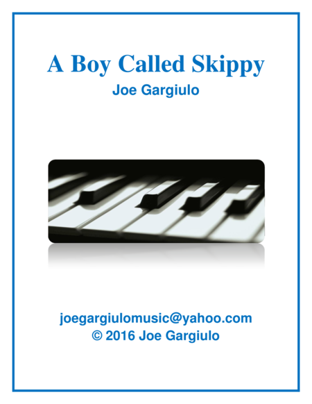 A Boy Called Skippy Sheet Music