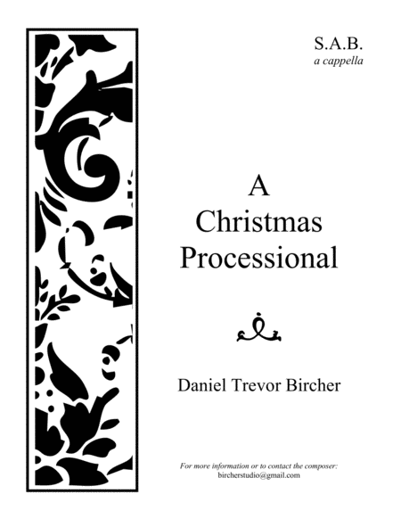 A Christmas Processional Sheet Music