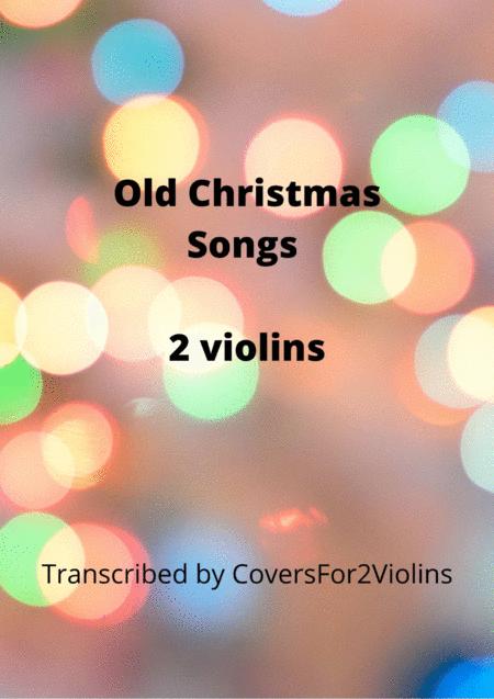 A Collection Of 11 Old Christmas Songs Sheet Music